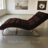 Анатомічна кушетка для кабінету психолога софа RELAX PREMIUM шезлонг для відпочинку