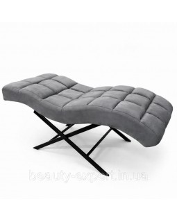 Кушетка анатомічна з квадратами Ledy Style кушетка лежак для салонів краси-foto3