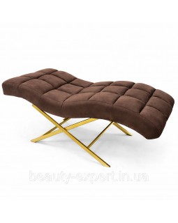 Кушетка анатомічна з квадратами Ledy Style кушетка лежак для салонів краси Кушетка анатомічна з квадратами Ledy Style кушетка лежак для салонів краси