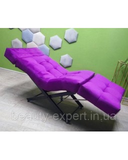 Косметологічна анатомічна кушетка LASHMAKER кушетки з 2 регулюваннями для салону краси-foto2