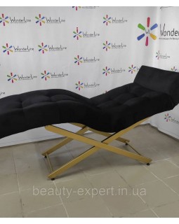 Кушетка для наращивания ресниц с регулируемым подголовником LASHMAKER 2в1 анатомические кушетки для салона-foto6