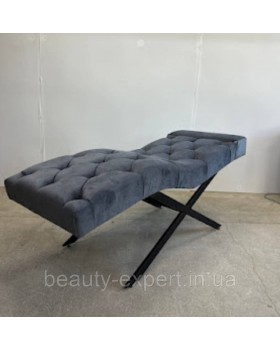 Анатомічна кушетка для нарощування вій LOFT з регульованим підголовником кушетки для лешмейкера MR_04/P-foto4