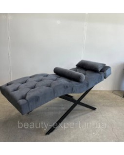 Анатомічна кушетка для нарощування вій LOFT з регульованим підголовником кушетки для лешмейкера MR_04/P-foto7