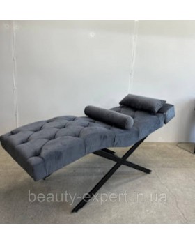 Анатомічна кушетка для нарощування вій LOFT з регульованим підголовником кушетки для лешмейкера MR_04/P-foto7