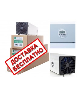 Рециркулятор опромінювач безозоновий для дому MedZeller MB 15 з лампою OSRAM 8 ватів із таймером