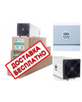 Рециркулятор опромінювач безозоновий для дому MedZeller MB 15 з лампою OSRAM 8 ватів із таймером