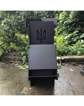 Буржуйка міні топка варильна буржуйка made in Ukraine дров'яна піч-foto2