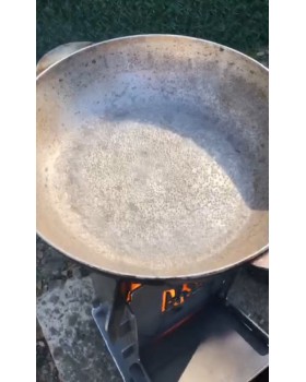 Буржуйка міні топка варильна буржуйка made in Ukraine дров'яна піч-foto7