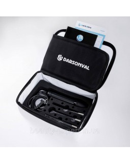 Дарсонаваль із сумкою та набором електродів (17 шт) DARSONVAL Black-foto4