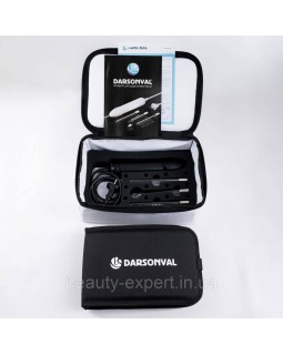 Дарсонаваль із сумкою та набором електродів (17 шт) DARSONVAL Black-foto5