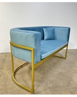 Диван очікування LOFT для відвідувачів офісу ресторану кафе салону краси КР-08_MR-foto5