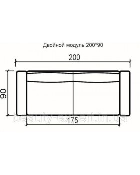 MAGNUM Comfort Plus — двухместный диван для офиса и зоны ожидания (200 см)-foto7