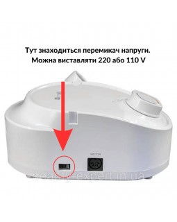 Фрезер для апаратного манікюру Micro-NX 201n-35000 об/хв (ручка 170S) ОРИГІНАЛ-foto4