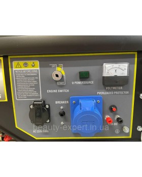 Генератор бензиновый 7-7,5 КВт TANTA H8500 однофазный генератор с медной обмоткой и функцией автозапуска-foto3