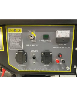 Газо-бензиновий Однофазний електрогенератор TANTA H7500LPG: 6-6,5 КВт двох паливний генератор з автозапуском-foto3