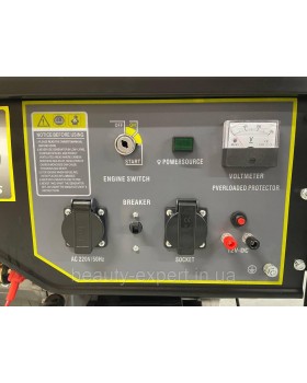 Газо-бензиновий Однофазний електрогенератор TANTA H7500LPG: 6-6,5 КВт двох паливний генератор з автозапуском-foto3