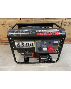Трехфазный генератор TANTA H7500LPG (380): 6-6,5 КВт с функцией автозапуска газ/бензин-foto3