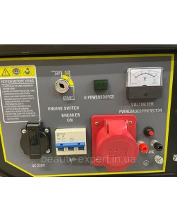 Трьофазний генератор TANTA H7500LPG (380): 6-6,5 КВт з функцією автозапуску для забезпечення електроживлення дому чи офісу-foto4