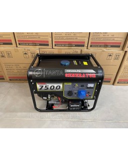 Газо-бензиновий генератор 7-7.5KW однофазний чотиритактний TANTA H8500LPG для роботи газових та електро котлів