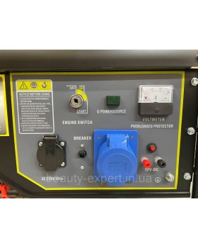 Газо-бензиновий генератор 7-7.5KW однофазний чотиритактний TANTA H8500LPG для роботи газових та електро котлів-foto5