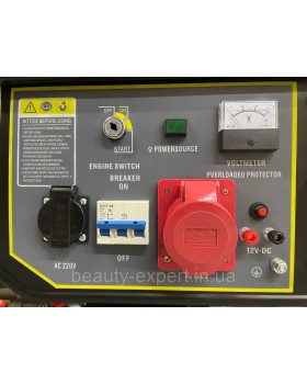 Генератор Трьофазний електрогенератор газо-бензиновий TANTA H8500LPG (380): 7-7,5 КВт з функцією автозапуску-foto3