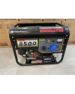 Генератор ДВУХТОПЛИВНИЙ 8-8,5 кВт 1-фазний TANTA H9500LPG: газобензиновий генератор з функцією автозапуску Генератор ДВУХТОПЛИВНИЙ 8-8,5 кВт 1-фазний TANTA H9500LPG: газобензиновий генератор з функцією автозапуску