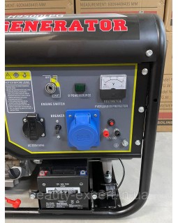 Генератор ДВУХТОПЛИВНИЙ 8-8,5 кВт 1-фазний TANTA H9500LPG: газобензиновий генератор з функцією автозапуску-foto5