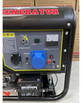 Генератор ДВУХТОПЛИВНИЙ 8-8,5 кВт 1-фазний TANTA H9500LPG: газобензиновий генератор з функцією автозапуску-foto5