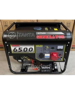 Трьофазний генератор TANTA H7500 (380): 6-6,5 КВт з функцією автозапуску для резервного електропостачання Трьофазний генератор TANTA H7500 (380): 6-6,5 КВт з функцією автозапуску для резервного електропостачання