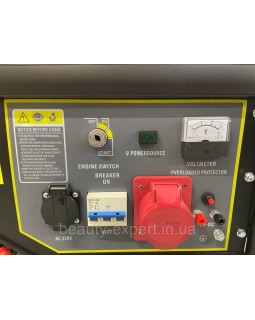 Генератор 3 фазний портативний ГАЗ/бензин TANTA H9500LPG (380): 8-8,5 кВт генератор з функцією автозапуску-foto4