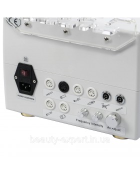 Косметологический комбайн Beauty Expert 8.1 Blue:скрабер+электрпорация+RF+мезо+крио-foto4