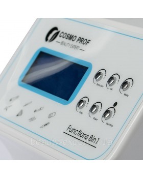 Косметологический комбайн Beauty Expert 8.1 Blue:скрабер+электрпорация+RF+мезо+крио-foto2