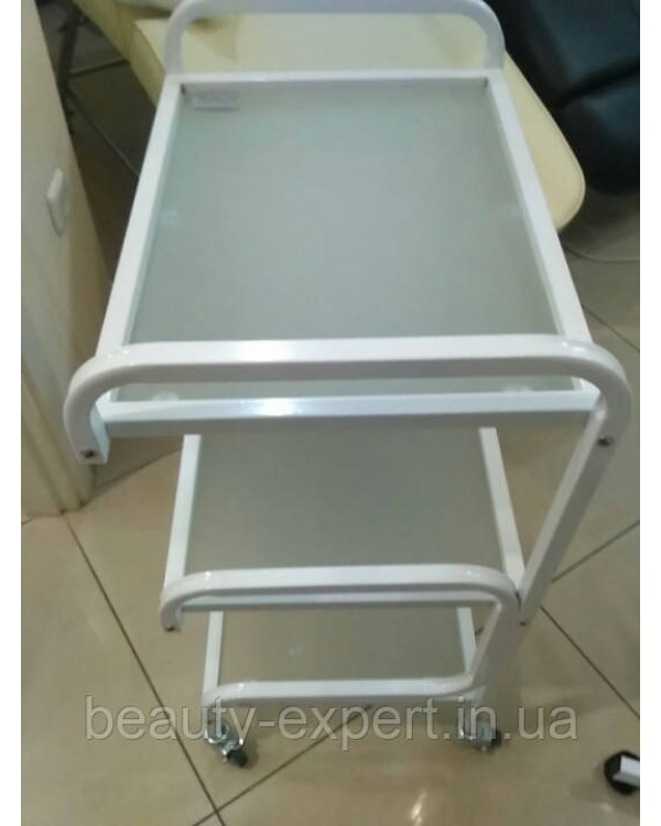 Тележка косметологическая стекло(3 полки) Тележка косметологическая стекло(3 полки)