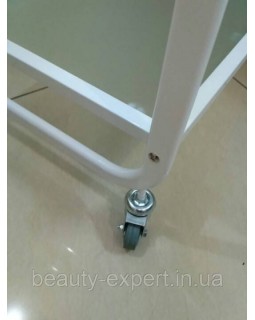 Косметологическая тележка на 3 полки (стекло)-foto3