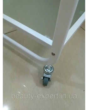 Косметологическая тележка на 3 полки (стекло)-foto3