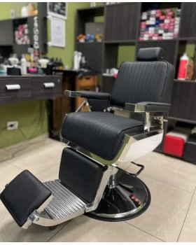 Мужское кресло для стрижки Barber Elegant парикмахерское кресло с подголовником Мужское кресло для стрижки Barber Elegant парикмахерское кресло с подголовником
