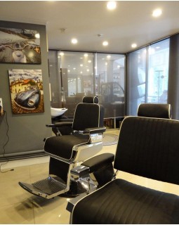 Парикмахерское кресло для barber кресло профессиональное B018-1-foto7