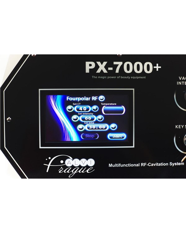 Аппарат RF лифтинга,вакуума,кавитации- AlviPrague PX-7000+