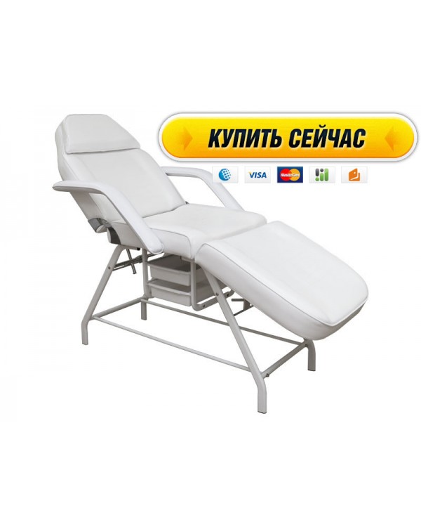 Канапа косметологічна для косметології, для депіляції модель 262 з лоточками