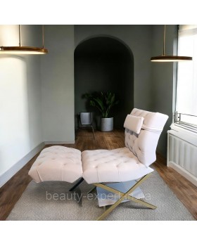Кушетка анатомічна з регулюванням спинки та ножної частини BEAUTY LOFT NEW для лешмейкера та татуажу-foto4