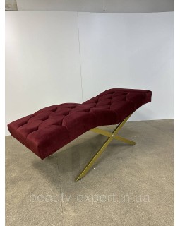 Кушетка для косметологічного кабінету MR_ КА04-22 анатомічна кушетка з регульованим підголівником Кушетка для косметологічного кабінету MR_ КА04-22 анатомічна кушетка з регульованим підголівником