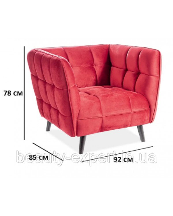 М'яке крісло для клієнтів CASTELLO 1 VELVET BL.59 крісло очікування для кабінету офісу салону М'яке крісло для клієнтів CASTELLO 1 VELVET BL.59 крісло очікування для кабінету офісу салону