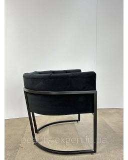 Крісло для очікування Loft м'яке крісло з металевим каркасом КР-07Д_MR-foto2