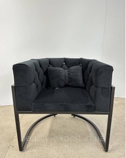 Крісло для очікування Loft м'яке крісло з металевим каркасом КР-07Д_MR-foto4