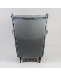 М'яке крісло Harry Velvet BL.14 комфортне крісло з високою спинкою для вітальні кабінету або студії краси-foto5