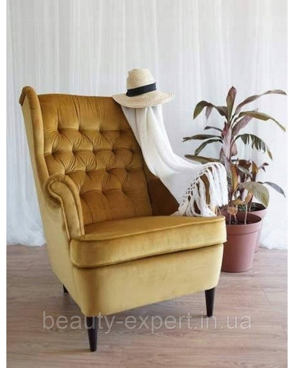 HARRY VELVET BL.68 - крісло з глибокою посадкою для читання та відпочинку HARRY VELVET BL.68 - крісло з глибокою посадкою для читання та відпочинку