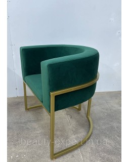 М'яке крісло для очікування клієнтів КР-07б_MR крісло пуф для вітальні-foto3