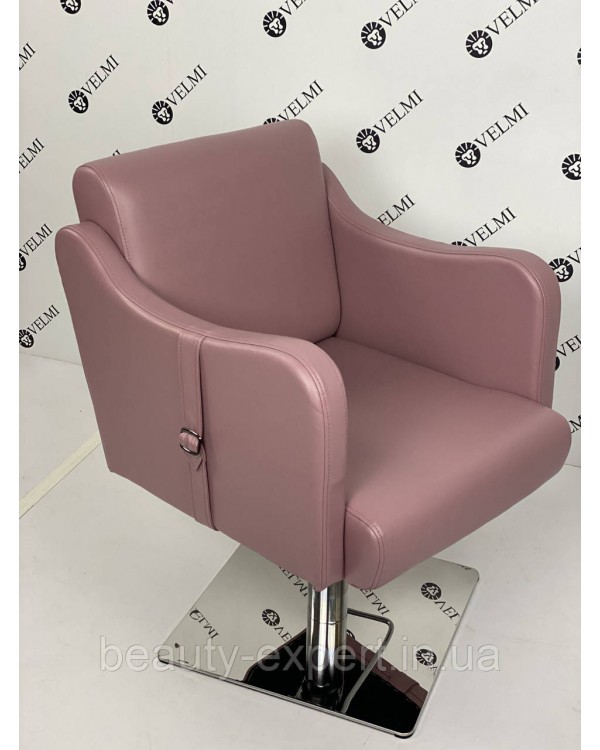Перукарське крісло на ГІДРАВЛІЦІ стильне для салону краси Sorento VM876 Плоский квадрат Перукарське крісло на ГІДРАВЛІЦІ стильне для салону краси Sorento VM876 Плоский квадрат