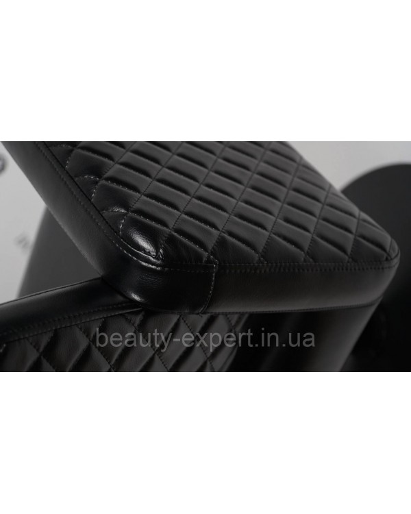 Стильне зручне перукарське крісло Polo Lux крісло перукарське з регулюванням висоти VM884 Чорний диск Стильне зручне перукарське крісло Polo Lux крісло перукарське з регулюванням висоти VM884 Чорний диск