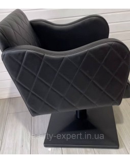 Стильне перукарське крісло KETRIN BLACK крісло майстра перукаря-foto4